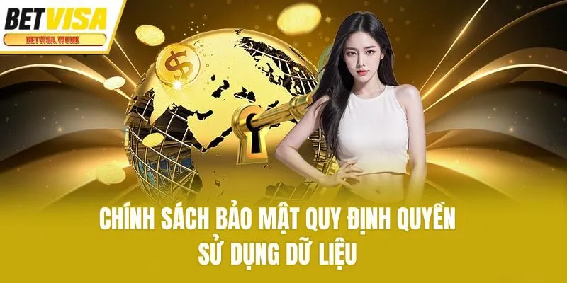 Chính sách bảo mật quy định quyền sử dụng dữ liệu